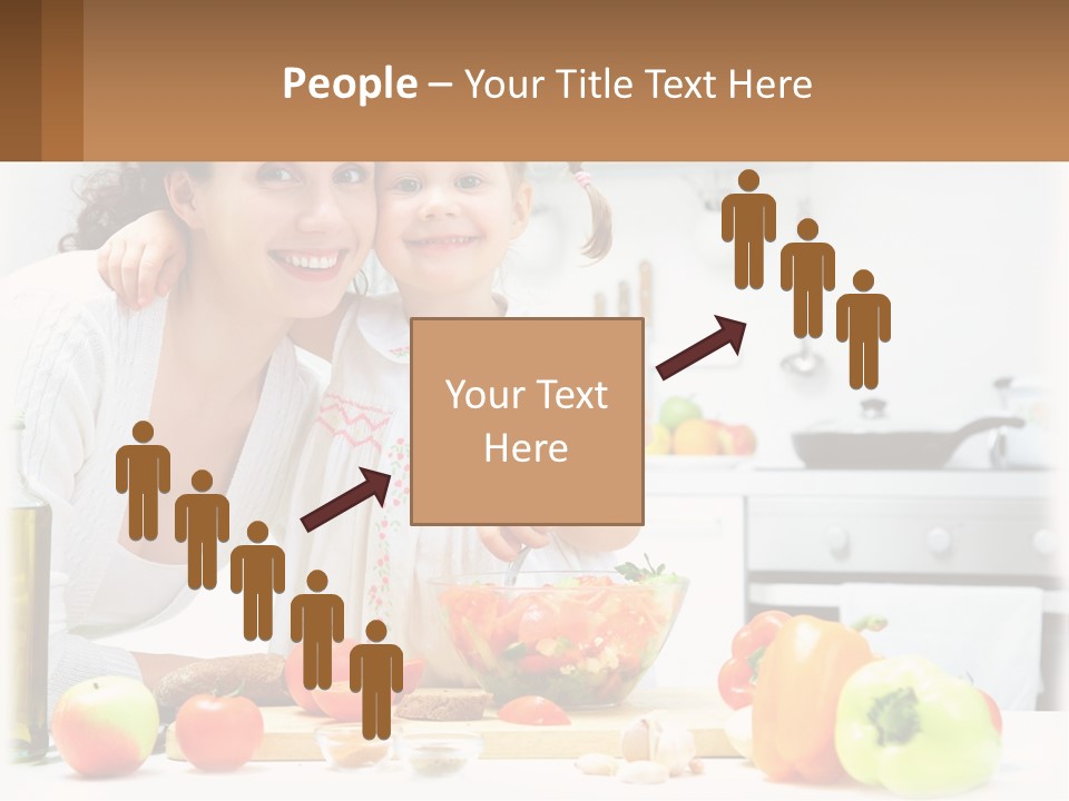 Lifestyle Coastal Daughter PowerPoint Template