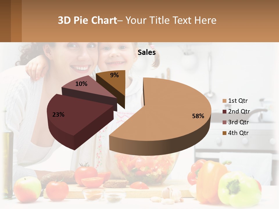 Lifestyle Coastal Daughter PowerPoint Template