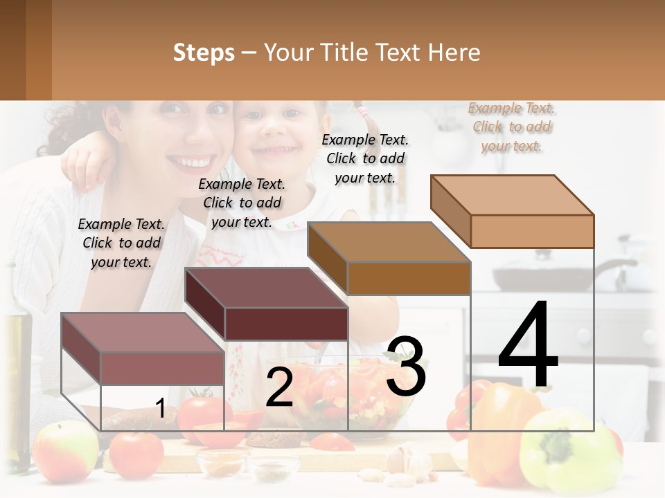 Lifestyle Coastal Daughter PowerPoint Template