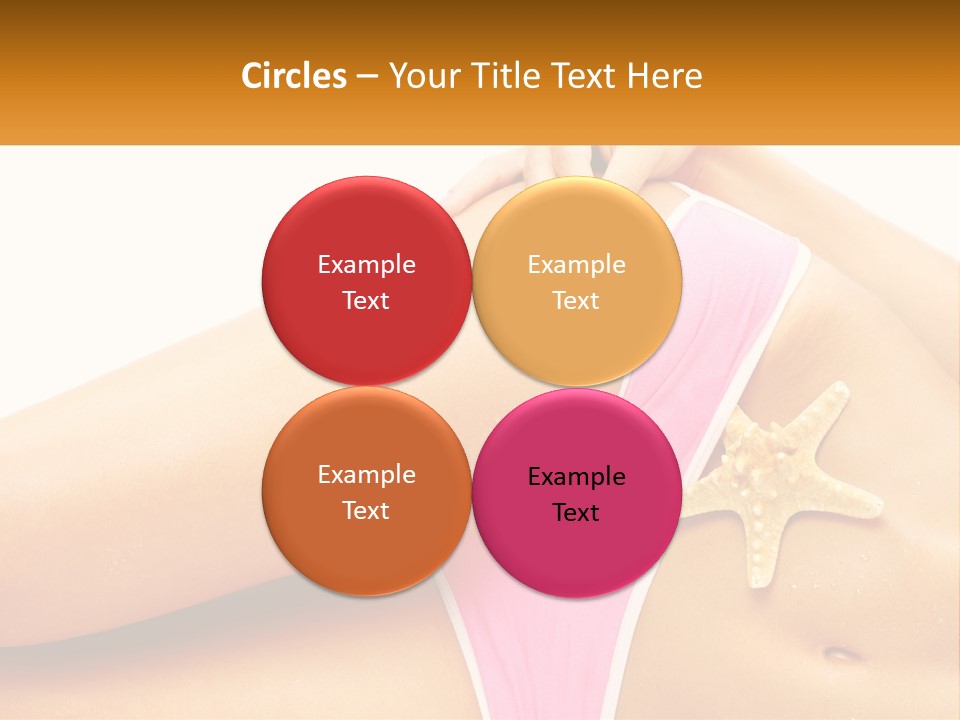 Water Elderly White PowerPoint Template