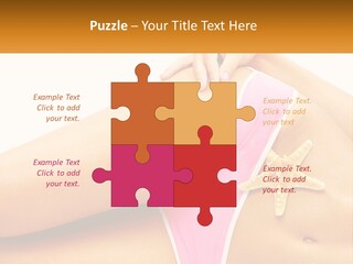Water Elderly White PowerPoint Template