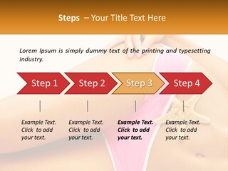 Water Elderly White PowerPoint Template