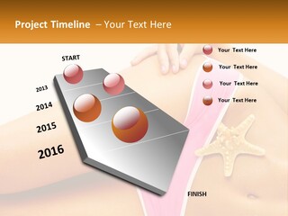 Water Elderly White PowerPoint Template