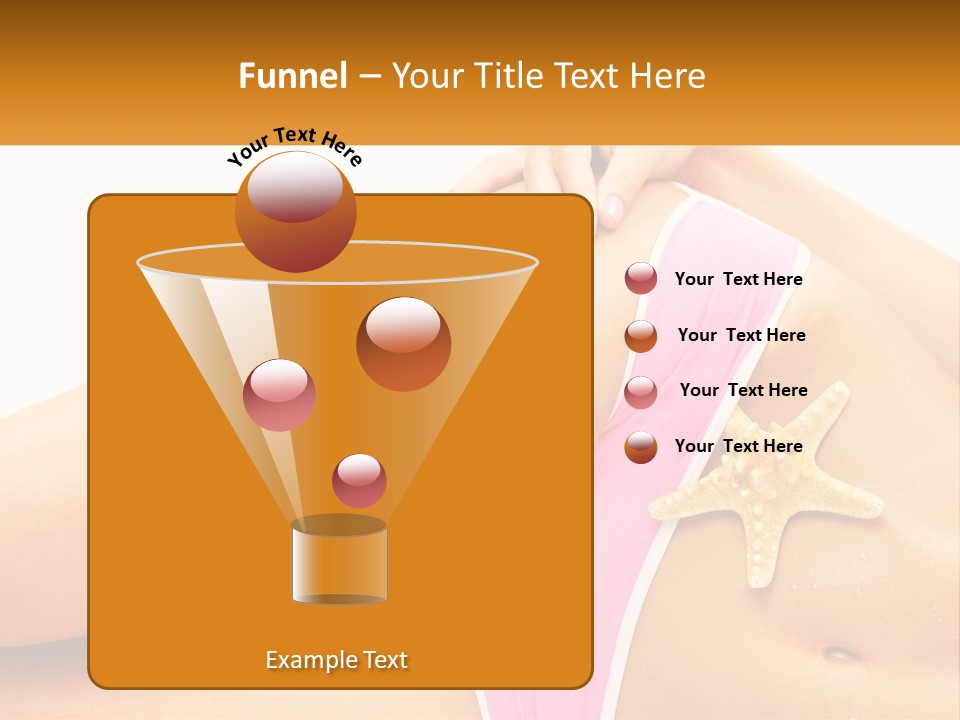 Water Elderly White PowerPoint Template
