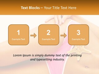 Water Elderly White PowerPoint Template
