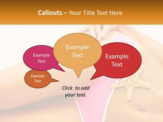 Water Elderly White PowerPoint Template