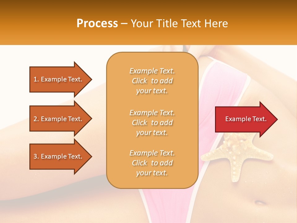 Water Elderly White PowerPoint Template