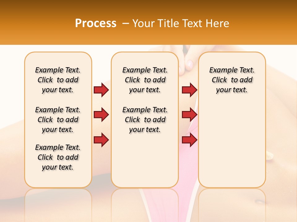 Water Elderly White PowerPoint Template