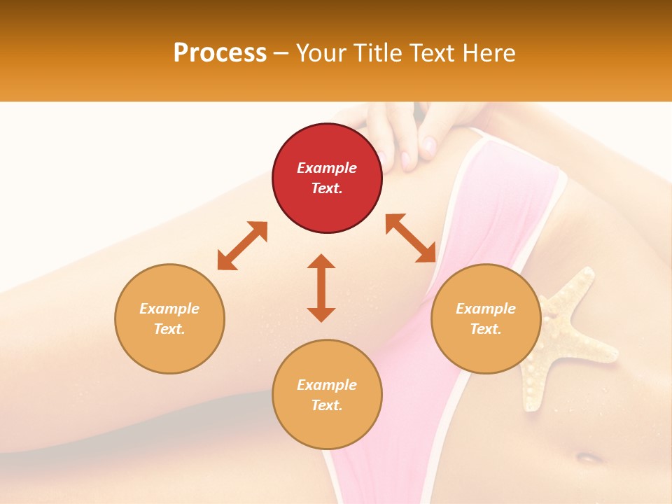 Water Elderly White PowerPoint Template