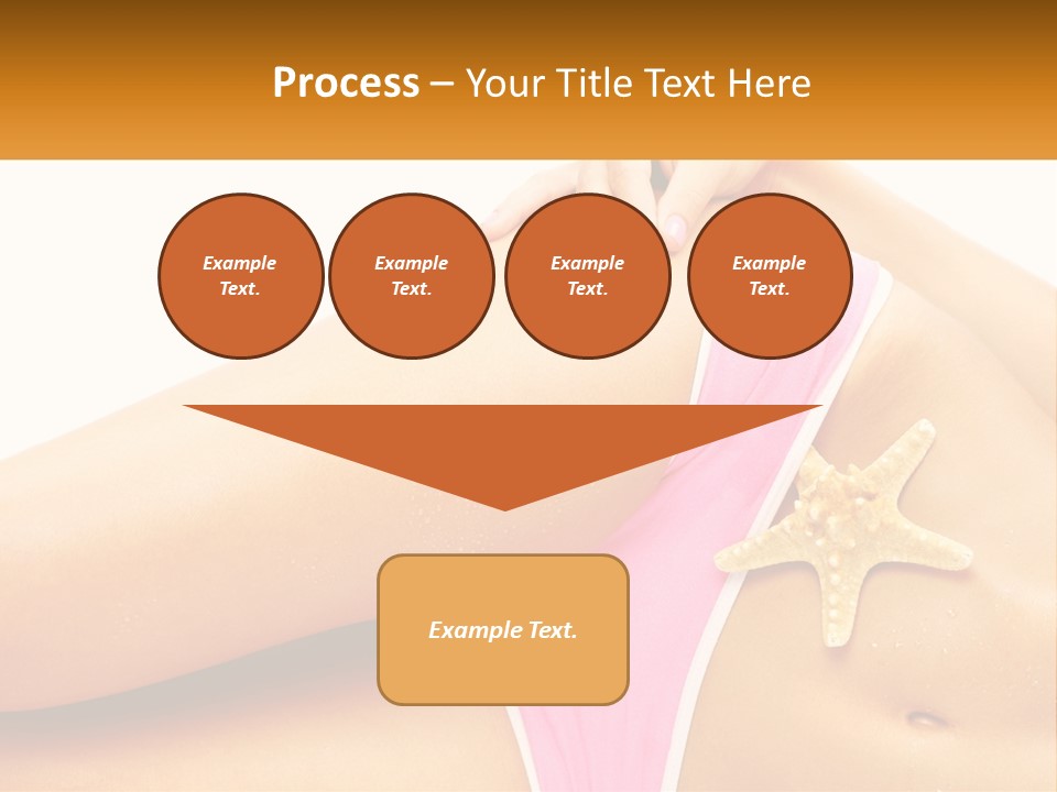 Water Elderly White PowerPoint Template