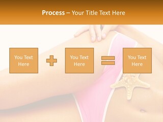 Water Elderly White PowerPoint Template