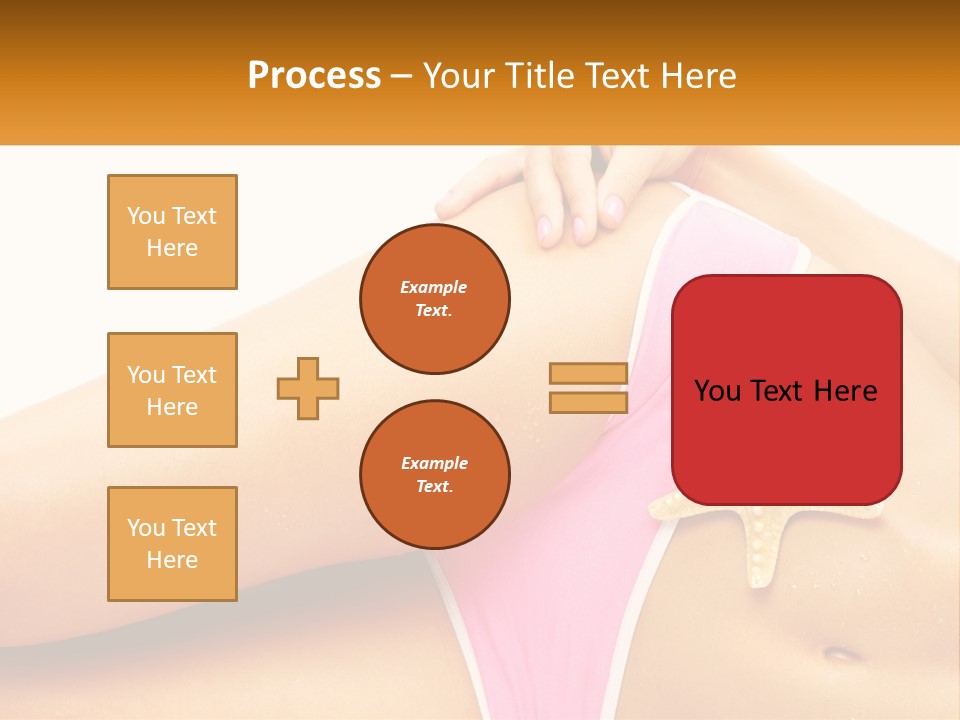 Water Elderly White PowerPoint Template