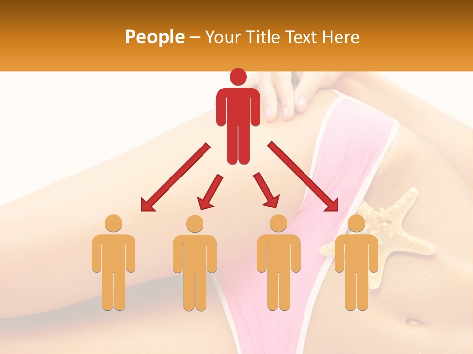 Water Elderly White PowerPoint Template