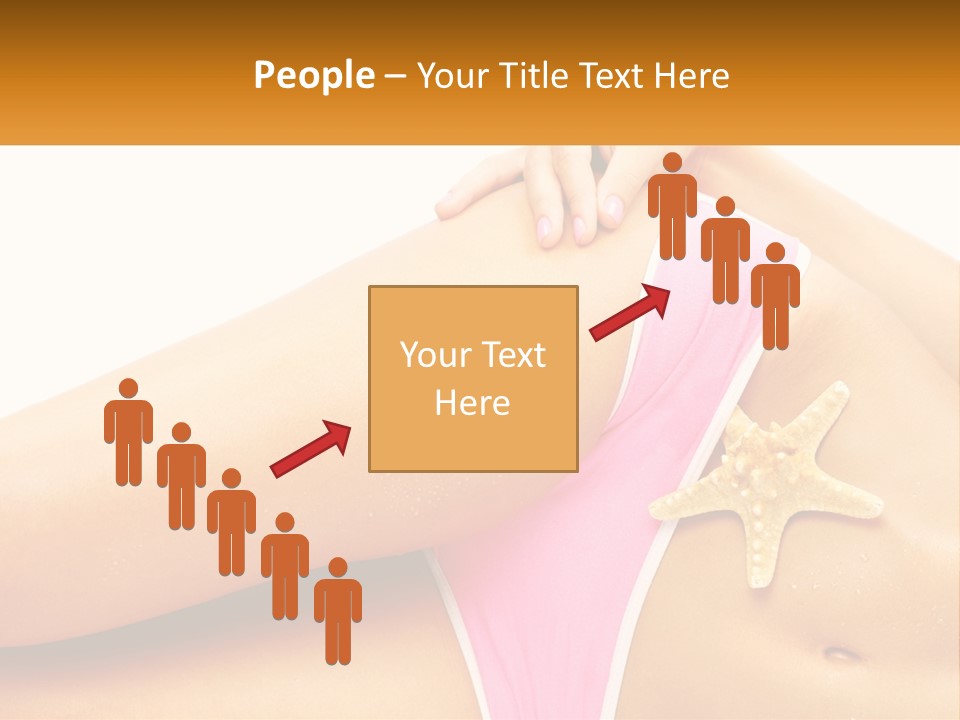 Water Elderly White PowerPoint Template