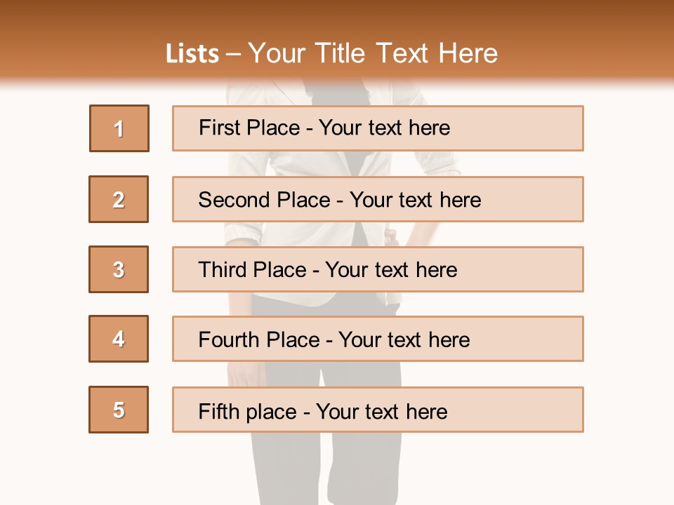 Lifestyle Life Water PowerPoint Template