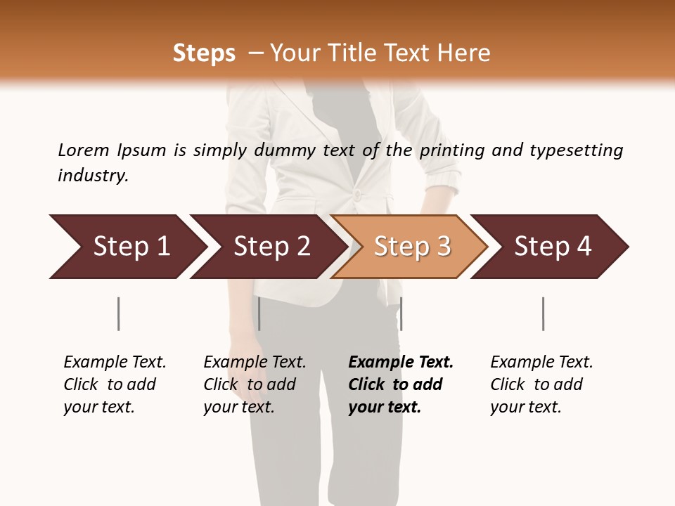 Lifestyle Life Water PowerPoint Template