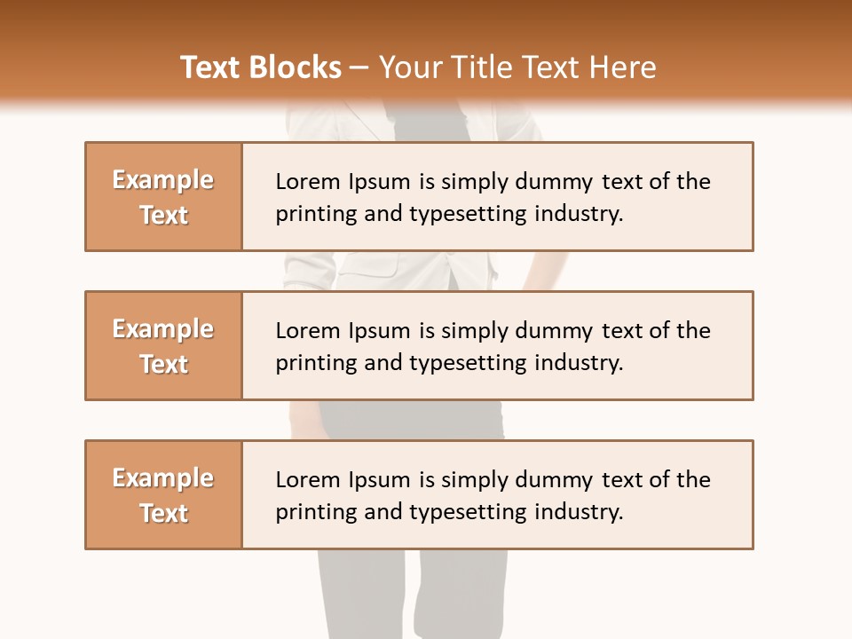 Lifestyle Life Water PowerPoint Template