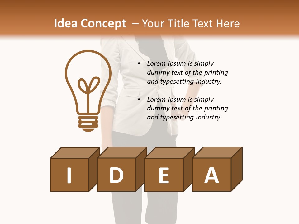 Lifestyle Life Water PowerPoint Template