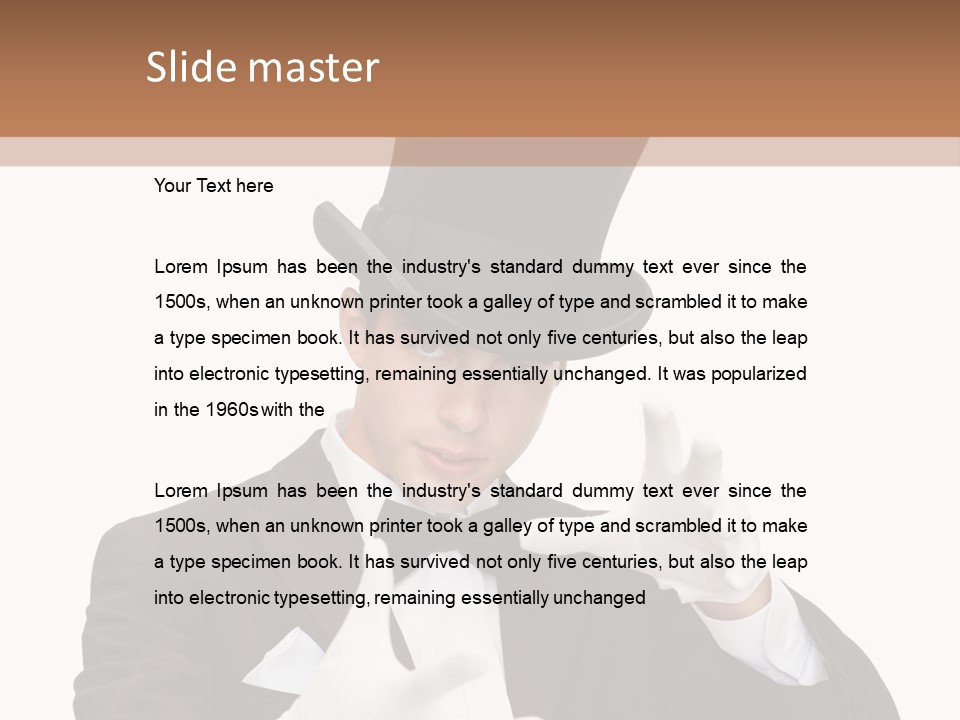 Sunset Beach Sea PowerPoint Template