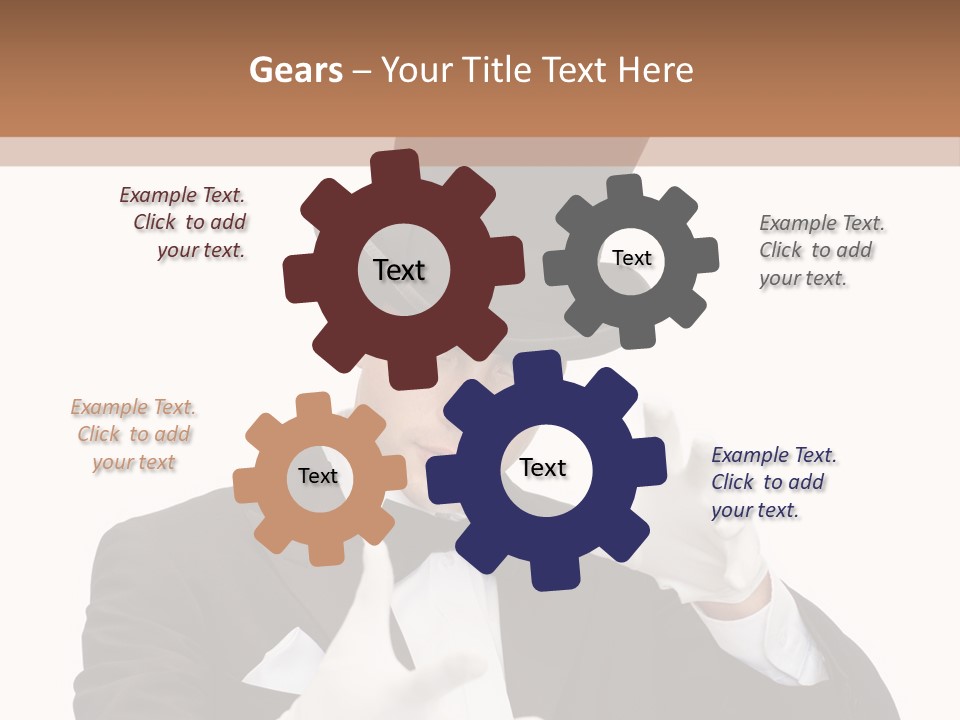 Sunset Beach Sea PowerPoint Template