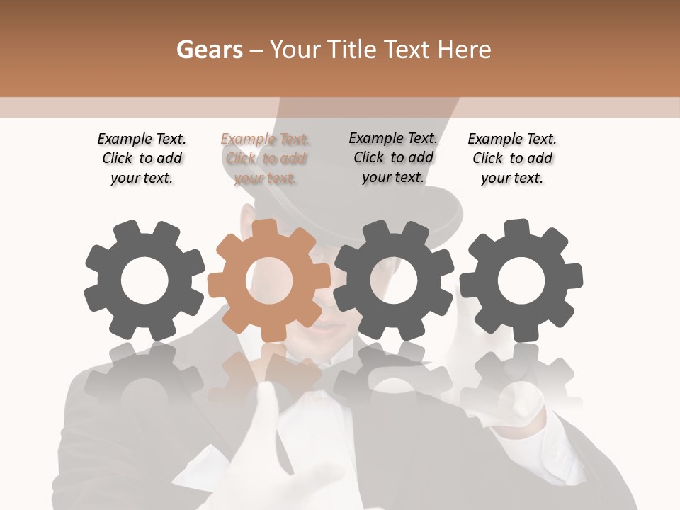 Sunset Beach Sea PowerPoint Template