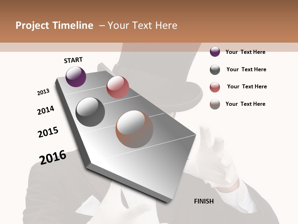 Sunset Beach Sea PowerPoint Template