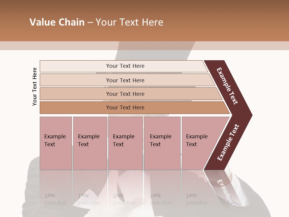 Sunset Beach Sea PowerPoint Template