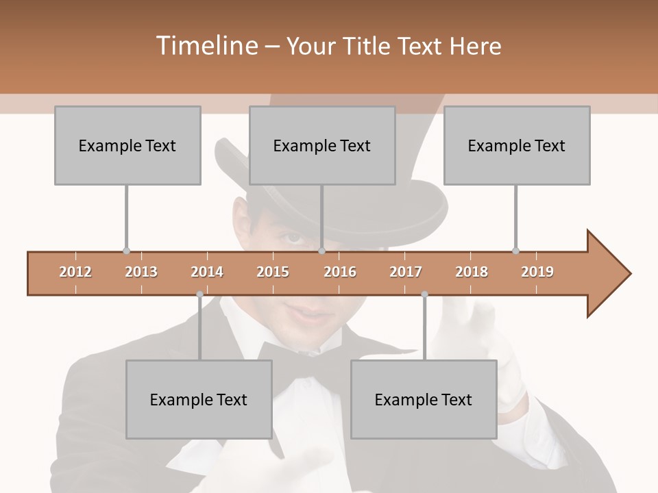 Sunset Beach Sea PowerPoint Template