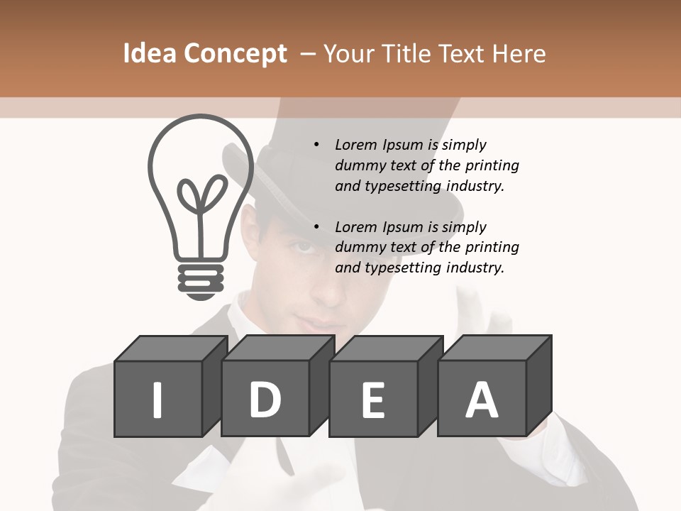 Sunset Beach Sea PowerPoint Template