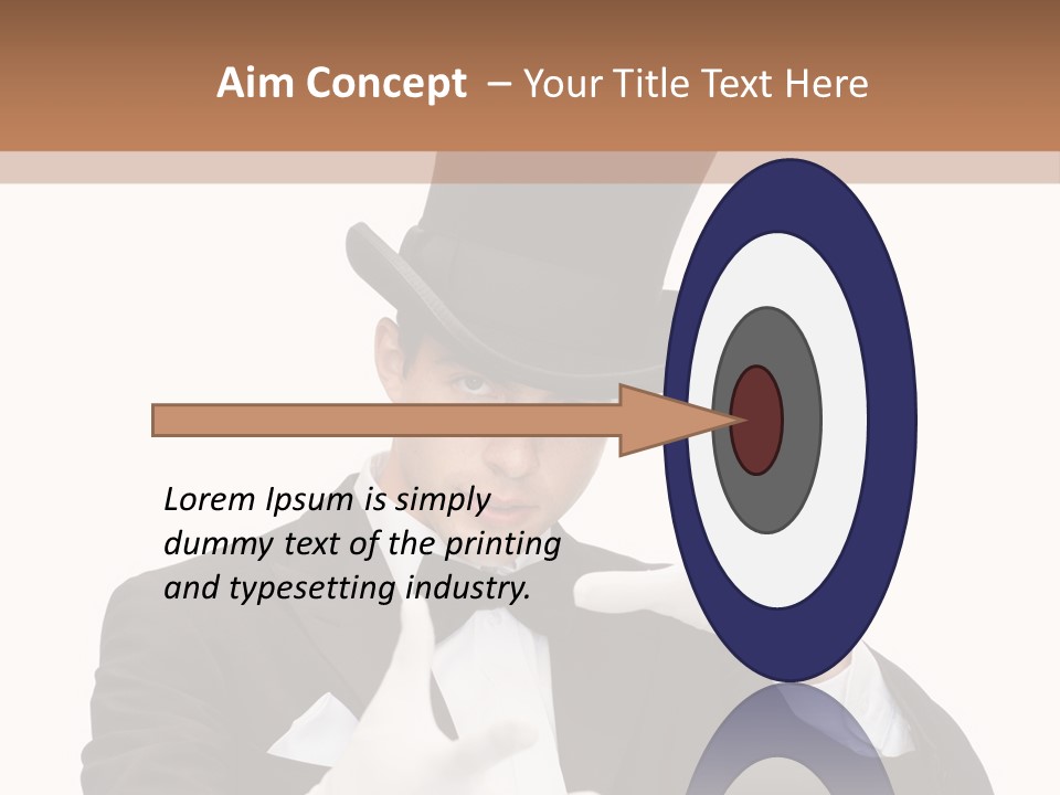 Sunset Beach Sea PowerPoint Template