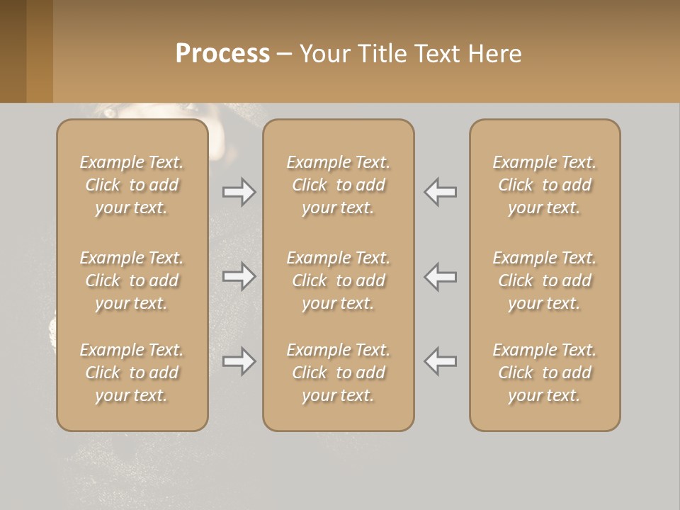 Standing Woman Life PowerPoint Template