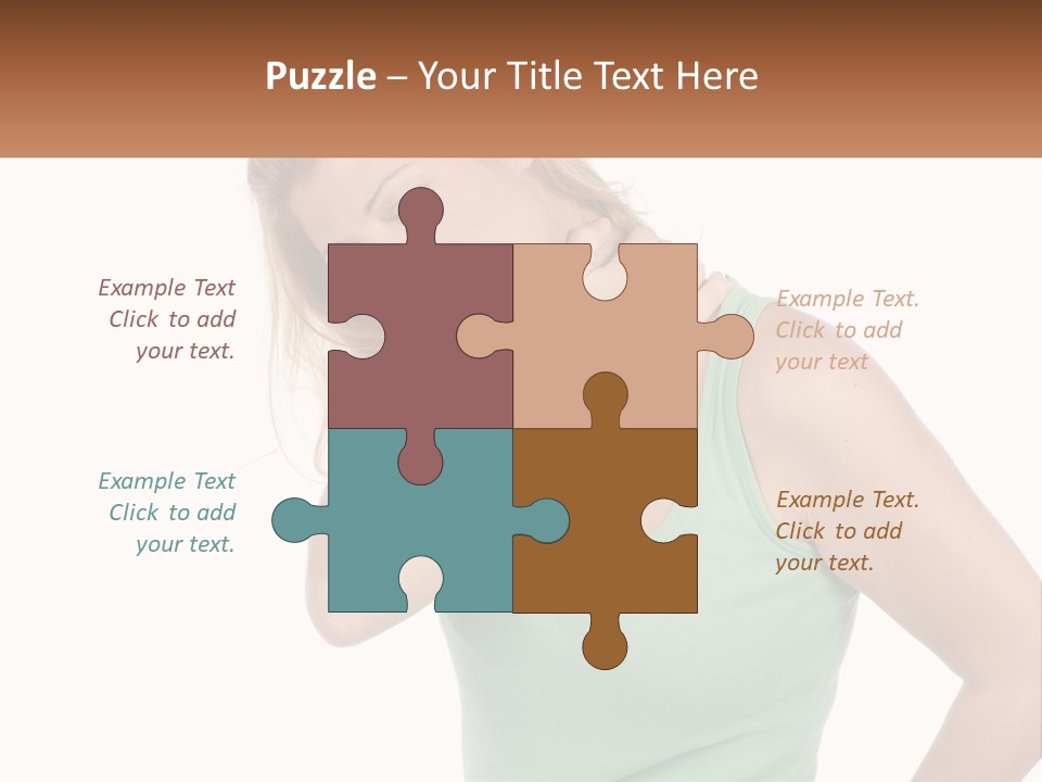 Retired Pensioner Water PowerPoint Template