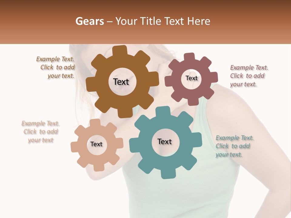 Retired Pensioner Water PowerPoint Template