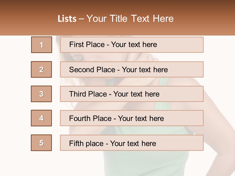 Retired Pensioner Water PowerPoint Template