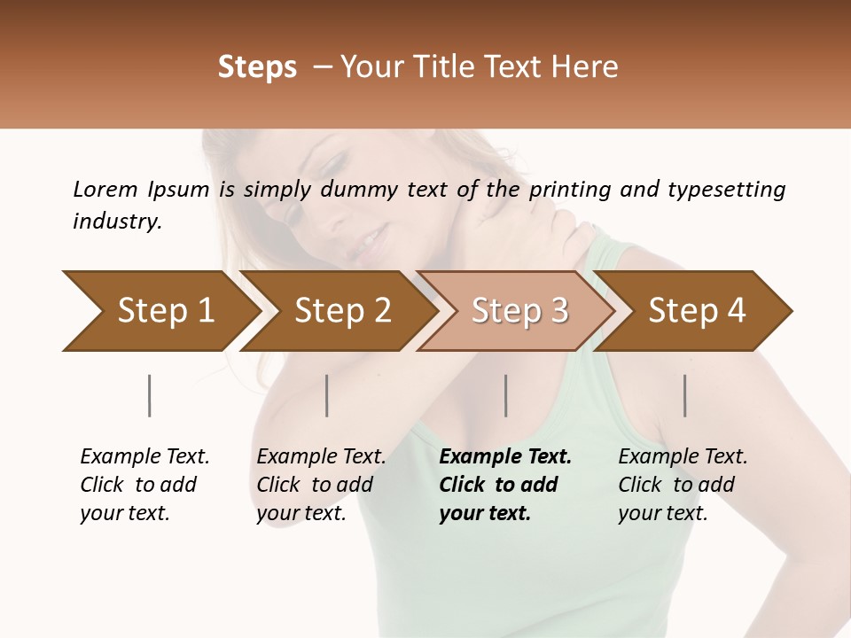 Retired Pensioner Water PowerPoint Template