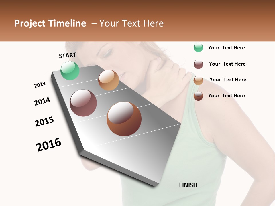 Retired Pensioner Water PowerPoint Template