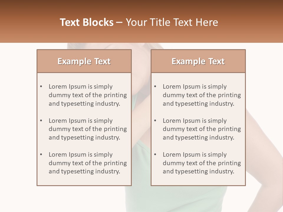 Retired Pensioner Water PowerPoint Template