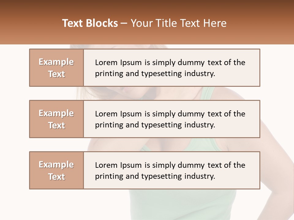 Retired Pensioner Water PowerPoint Template