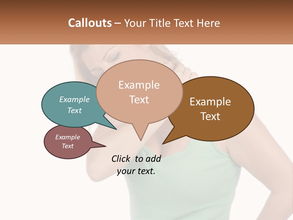 Retired Pensioner Water PowerPoint Template