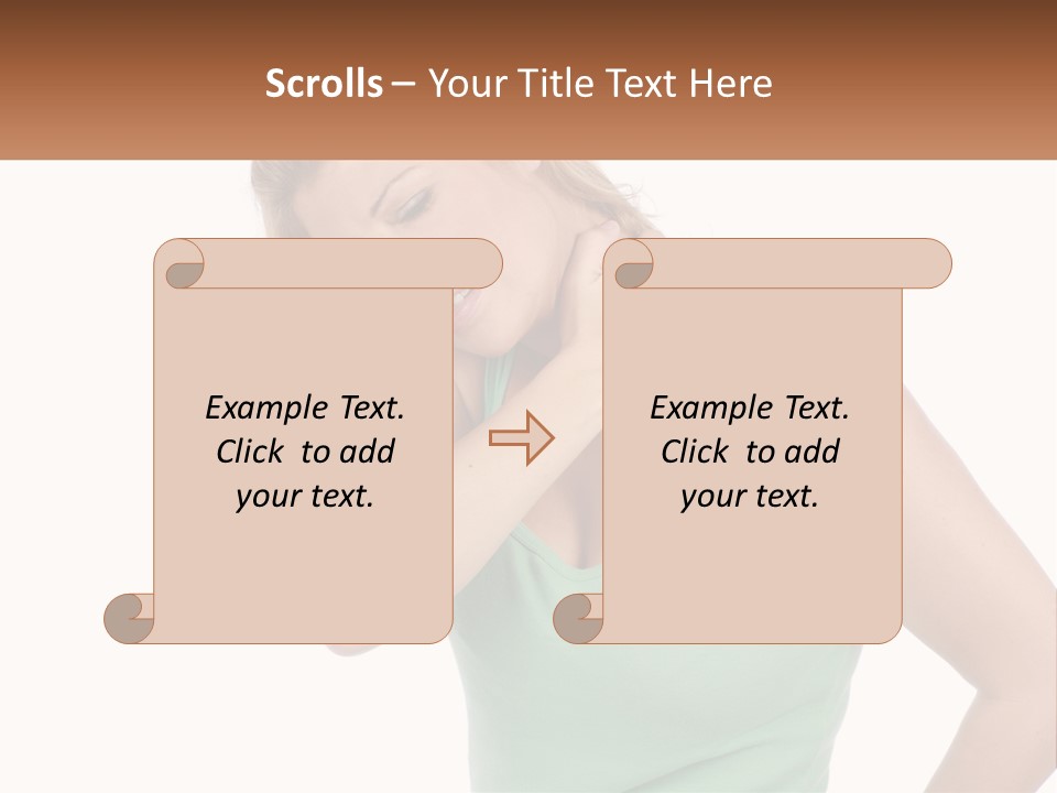 Retired Pensioner Water PowerPoint Template