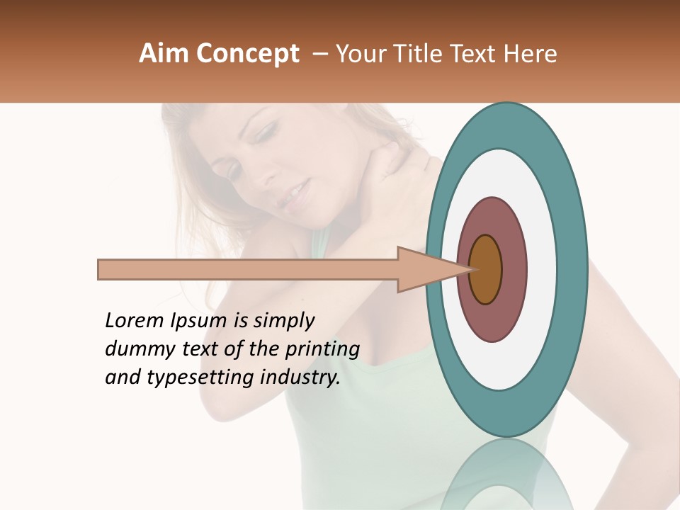 Retired Pensioner Water PowerPoint Template