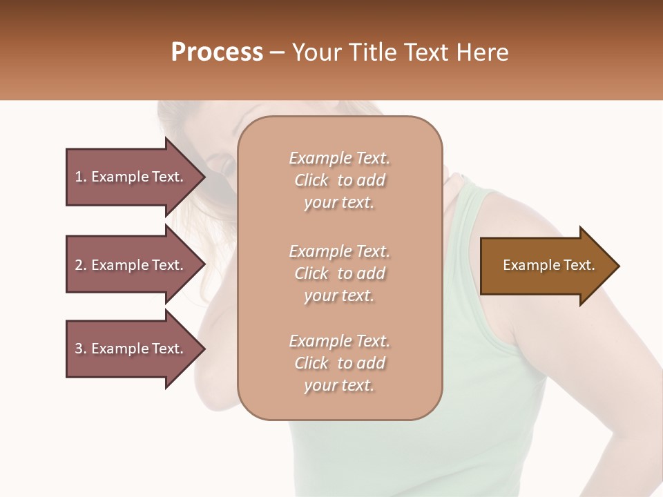 Retired Pensioner Water PowerPoint Template