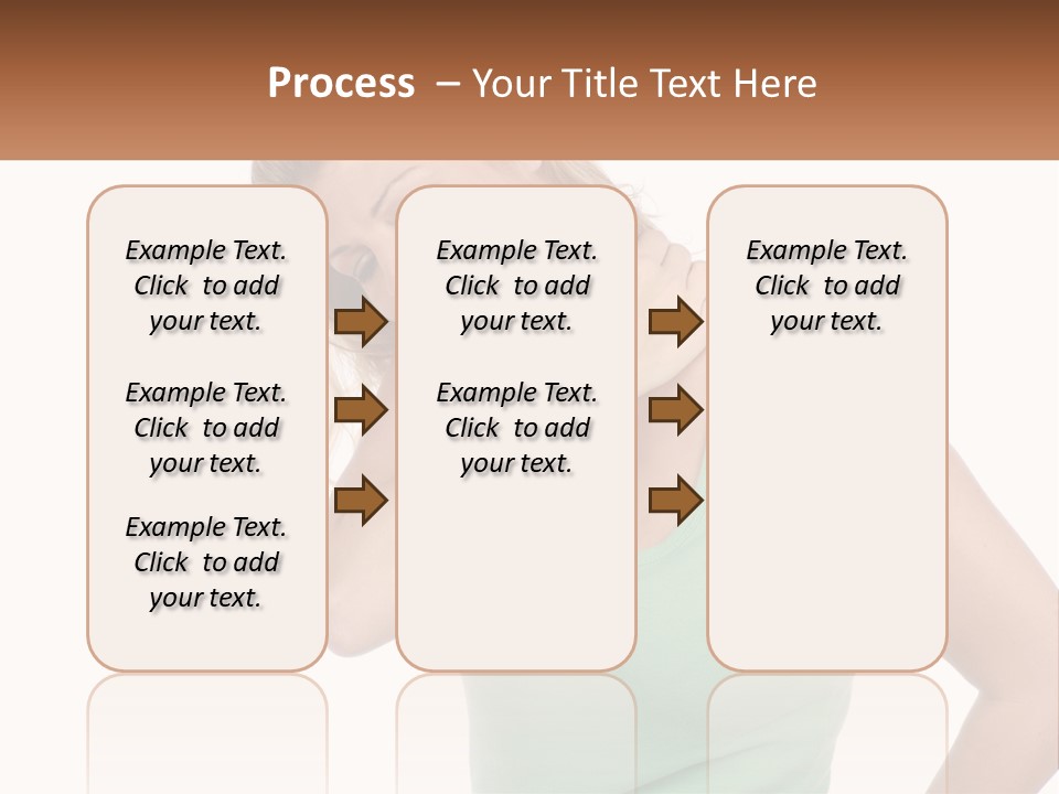 Retired Pensioner Water PowerPoint Template