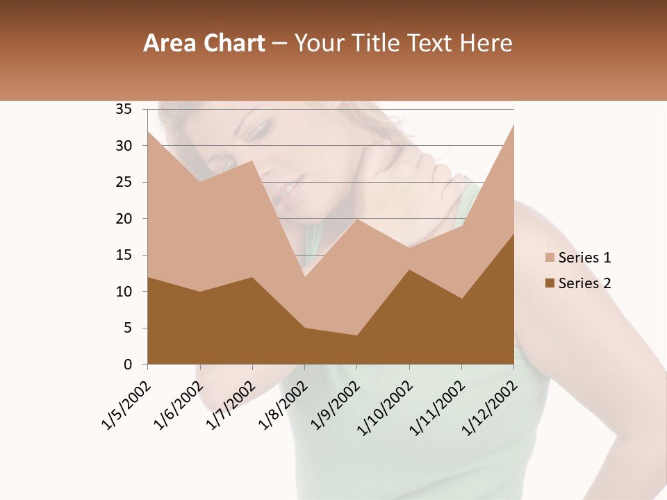 Retired Pensioner Water PowerPoint Template