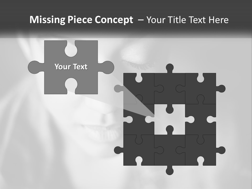 Wave Water Portrait PowerPoint Template