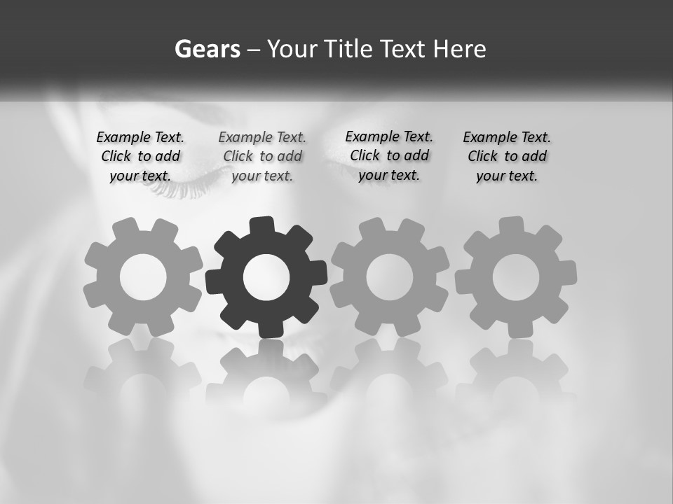 Wave Water Portrait PowerPoint Template