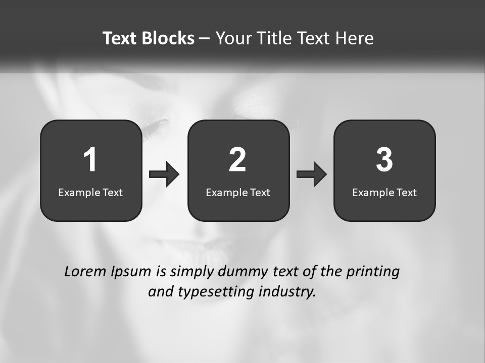 Wave Water Portrait PowerPoint Template