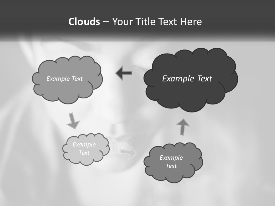Wave Water Portrait PowerPoint Template