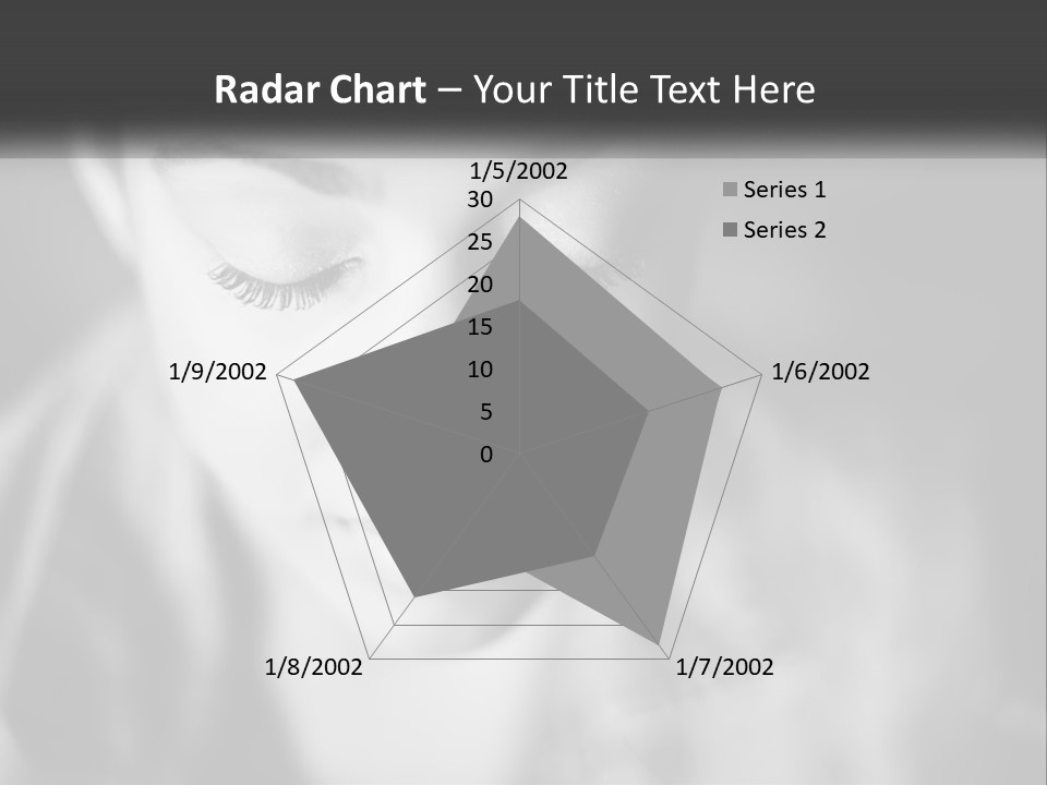 Wave Water Portrait PowerPoint Template