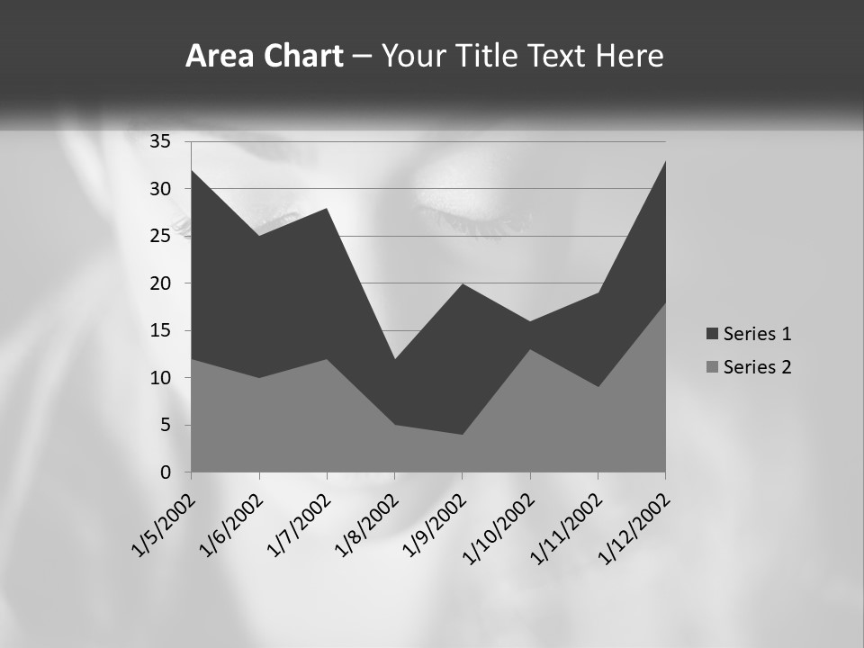 Wave Water Portrait PowerPoint Template